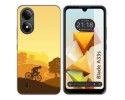 Funda Silicona para Zte Blade A33s diseño Ciclista Dibujos