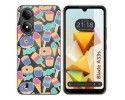 Funda Silicona para Zte Blade A33s diseño Dulces 02 Dibujos
