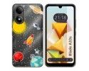 Funda Silicona para Zte Blade A33s diseño Espacio Dibujos