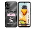 Funda Silicona para Zte Blade A33s diseño Vaca Dibujos