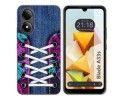 Funda Silicona para Zte Blade A33s diseño Zapatillas 06 Dibujos