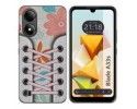 Funda Silicona para Zte Blade A33s diseño Zapatillas 09 Dibujos