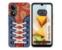 Funda Silicona para Zte Blade A33s diseño Zapatillas 10 Dibujos