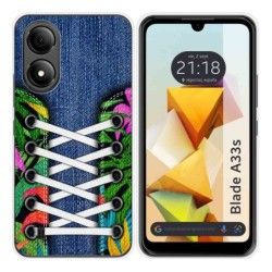 Funda Silicona para Zte Blade A33s diseño Zapatillas 13 Dibujos