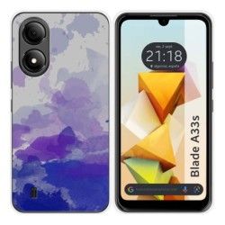 Funda Silicona para Zte Blade A33s diseño Acuarela 09 Dibujos