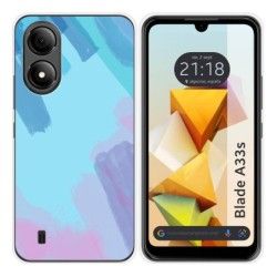 Funda Silicona para Zte Blade A33s diseño Acuarela 10 Dibujos