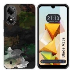 Funda Silicona para Zte Blade A33s diseño Acuarela 12 Dibujos
