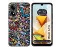 Funda Silicona para Zte Blade A33s diseño Flores 04 Dibujos