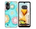 Funda Silicona para Zte Blade A33s diseño Flores 05 Dibujos