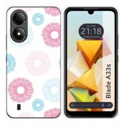 Funda Silicona para Zte Blade A33s diseño Flores 06 Dibujos