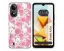 Funda Silicona para Zte Blade A33s diseño Flores 07 Dibujos