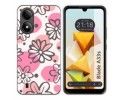 Funda Silicona para Zte Blade A33s diseño Flores 09 Dibujos