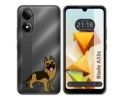 Funda Silicona para Zte Blade A33s diseño Perros 03 Dibujos