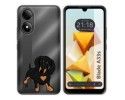 Funda Silicona para Zte Blade A33s diseño Perros 04 Dibujos