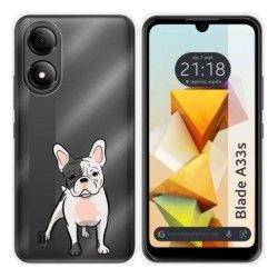 Funda Silicona para Zte Blade A33s diseño Perros 06 Dibujos