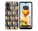 Funda Silicona para Zte Blade A33s diseño Perros 08 Dibujos