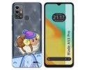 Funda Silicona Transparente para Zte Blade A53 Pro diseño Cabra Dibujos