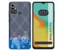 Funda Silicona Transparente para Zte Blade A53 Pro diseño Hipo Dibujos