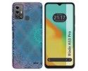 Funda Silicona Transparente para Zte Blade A53 Pro diseño Mandala Dibujos