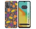 Funda Silicona Transparente para Zte Blade A53 Pro diseño Otoño Dibujos