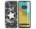 Funda Silicona para Zte Blade A53 Pro diseño Camuflaje 02 Dibujos