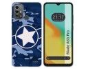 Funda Silicona para Zte Blade A53 Pro diseño Camuflaje 03 Dibujos