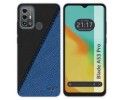 Funda Silicona para Zte Blade A53 Pro diseño Cuero 02 Dibujos