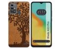 Funda Silicona para Zte Blade A53 Pro diseño Cuero 03 Dibujos