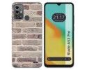 Funda Silicona para Zte Blade A53 Pro diseño Ladrillo 01 Dibujos