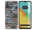 Funda Silicona para Zte Blade A53 Pro diseño Ladrillo 05 Dibujos