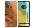 Funda Silicona para Zte Blade A53 Pro diseño Madera 04 Dibujos