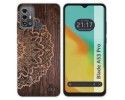 Funda Silicona para Zte Blade A53 Pro diseño Madera 06 Dibujos
