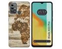 Funda Silicona para Zte Blade A53 Pro diseño Madera 07 Dibujos