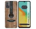 Funda Silicona para Zte Blade A53 Pro diseño Madera 11 Dibujos