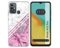 Funda Silicona para Zte Blade A53 Pro diseño Mármol 03 Dibujos