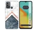 Funda Silicona para Zte Blade A53 Pro diseño Mármol 05 Dibujos