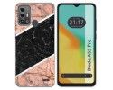 Funda Silicona para Zte Blade A53 Pro diseño Mármol 07 Dibujos