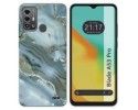 Funda Silicona para Zte Blade A53 Pro diseño Mármol 09 Dibujos