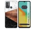 Funda Silicona para Zte Blade A53 Pro diseño Mármol 11 Dibujos