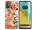 Funda Silicona para Zte Blade A53 Pro diseño Mármol 12 Dibujos
