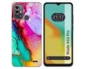 Funda Silicona para Zte Blade A53 Pro diseño Mármol 15 Dibujos