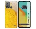 Funda Silicona para Zte Blade A53 Pro diseño Cerveza Dibujos