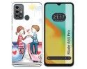 Funda Silicona para Zte Blade A53 Pro diseño Café Dibujos