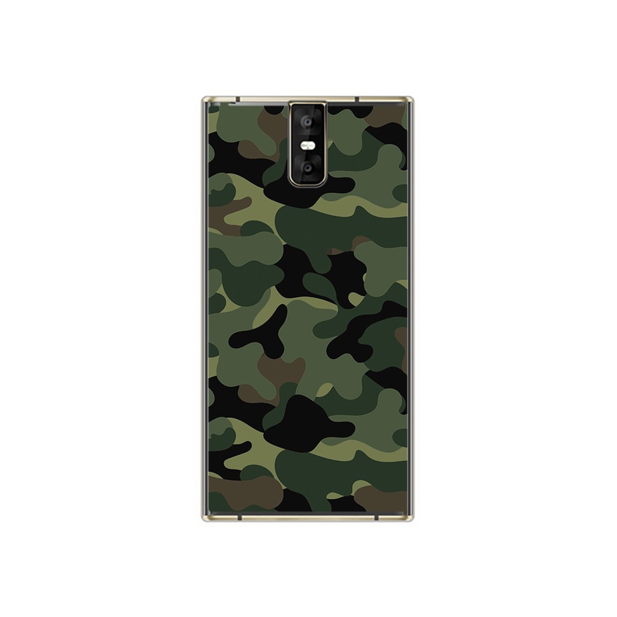 Funda Gel Tpu para Oukitel K3 Diseño Camuflaje Dibujos