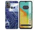 Funda Silicona para Zte Blade A53 Pro diseño Circuito Dibujos