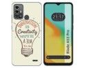 Funda Silicona para Zte Blade A53 Pro diseño Creativity Dibujos