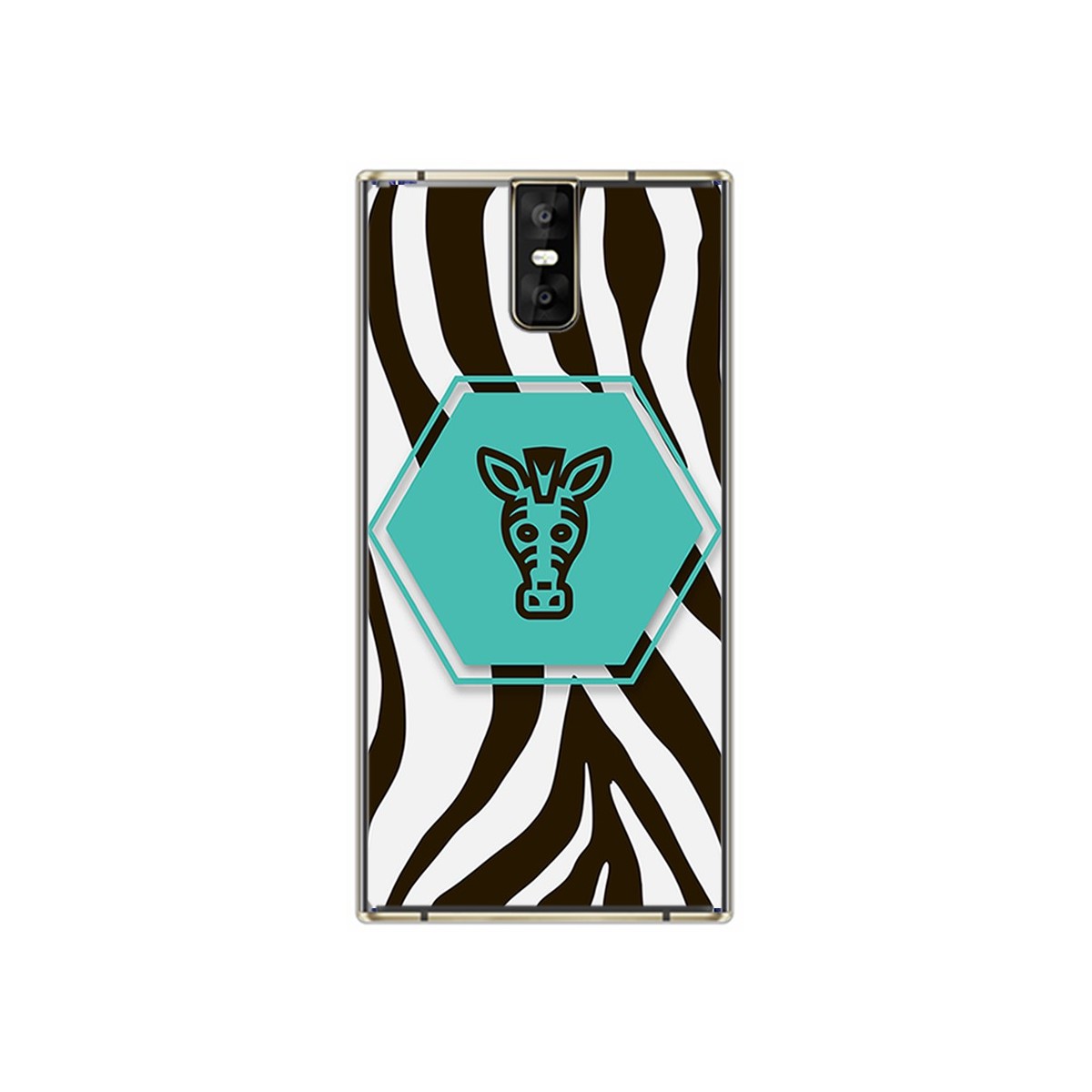 Funda Gel Tpu para Oukitel K3 Diseño Cebra Dibujos