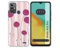 Funda Silicona para Zte Blade A53 Pro diseño Flores Vintage Dibujos