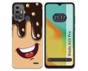 Funda Silicona para Zte Blade A53 Pro diseño Helado Chocolate Dibujos