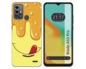 Funda Silicona para Zte Blade A53 Pro diseño Helado Vainilla Dibujos